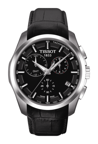 Tissot Couturier Quartz Chronograph GMT Black